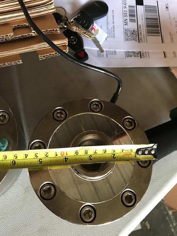 Compression Load Cell 50,000 LB,LPD-CT-50k, Low Profile Disk Sensor, New