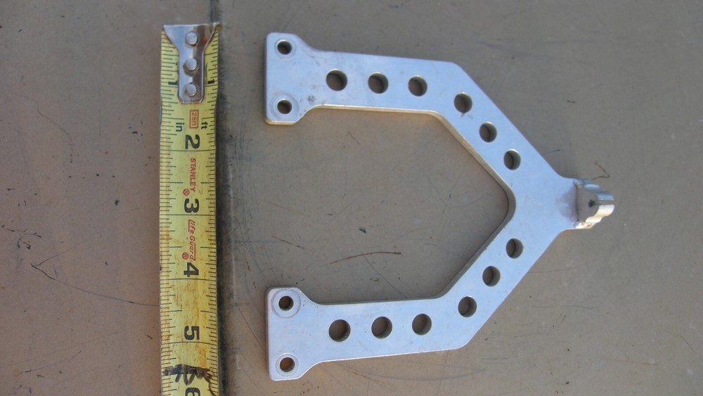 VINTAGE AJUSTABLE ROCK SHOX MAGNESIUM FORKS PART # 73277 & MOUNTING BRACKET