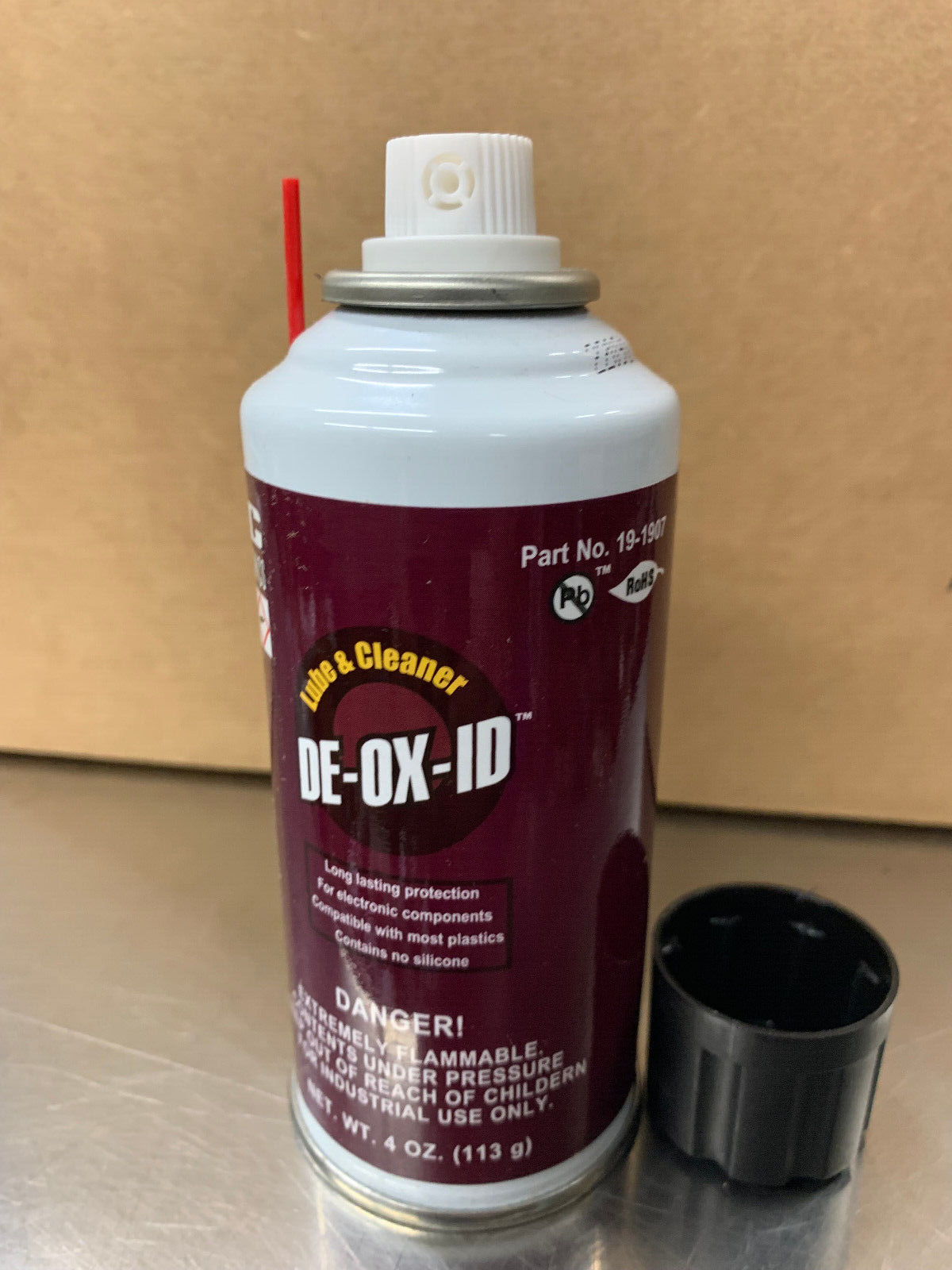 DEOXID Contact Cleaner/Deoxit-izer Spray, 4oz Aerosol, DE-OX-ID ships fast!!