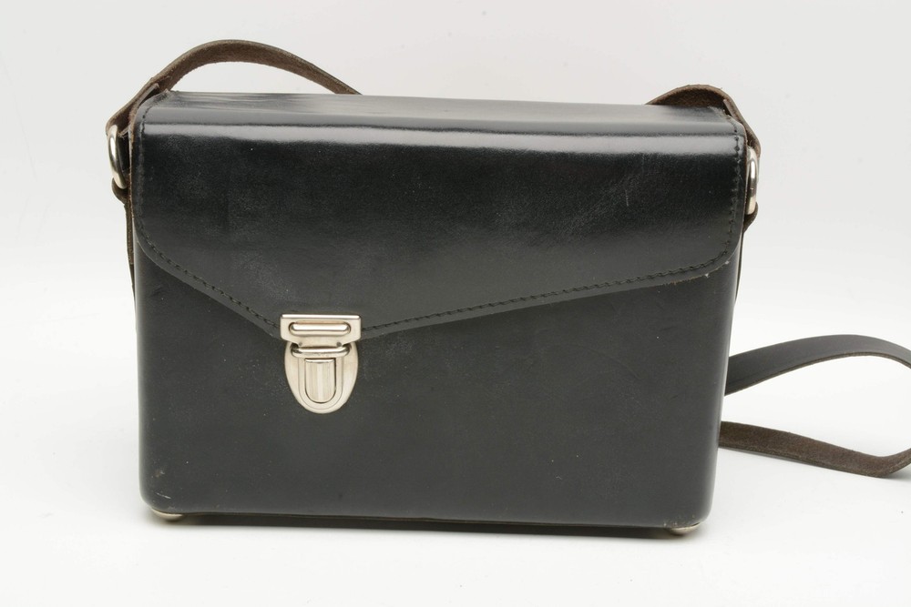Belding leather case (Black) measures ~7x2.5x5", Nice
