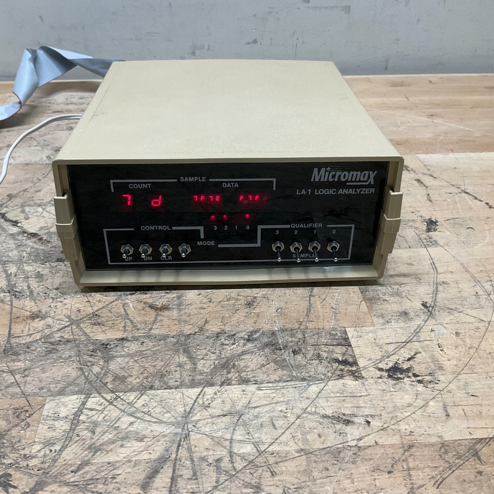 Vintage Micromax LA-1 Logic Analyzer Tested and Working
