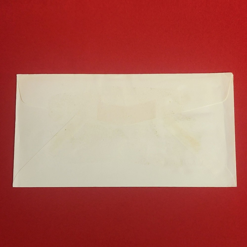 First Day of Issue Ring Necked Pheasant Booklet Stamp Cache Envelope
