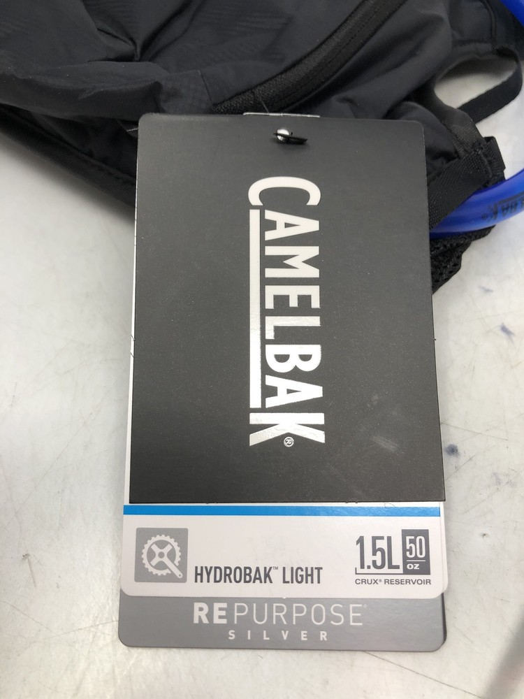 CamelBak Hydrobak Light Bike Hydration Backpack 50oz,Black/Silver2.0