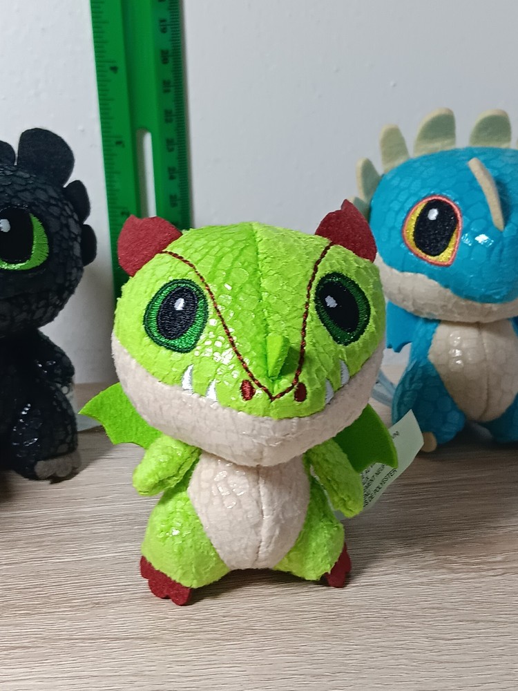 *FREE SHIP* 5 PACK SET How to Train Your Dragon MINI 3" Plush Terror Nightmare