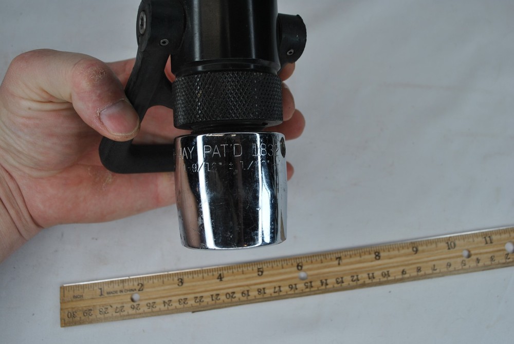 1" ball shut off nozzel fire fighting