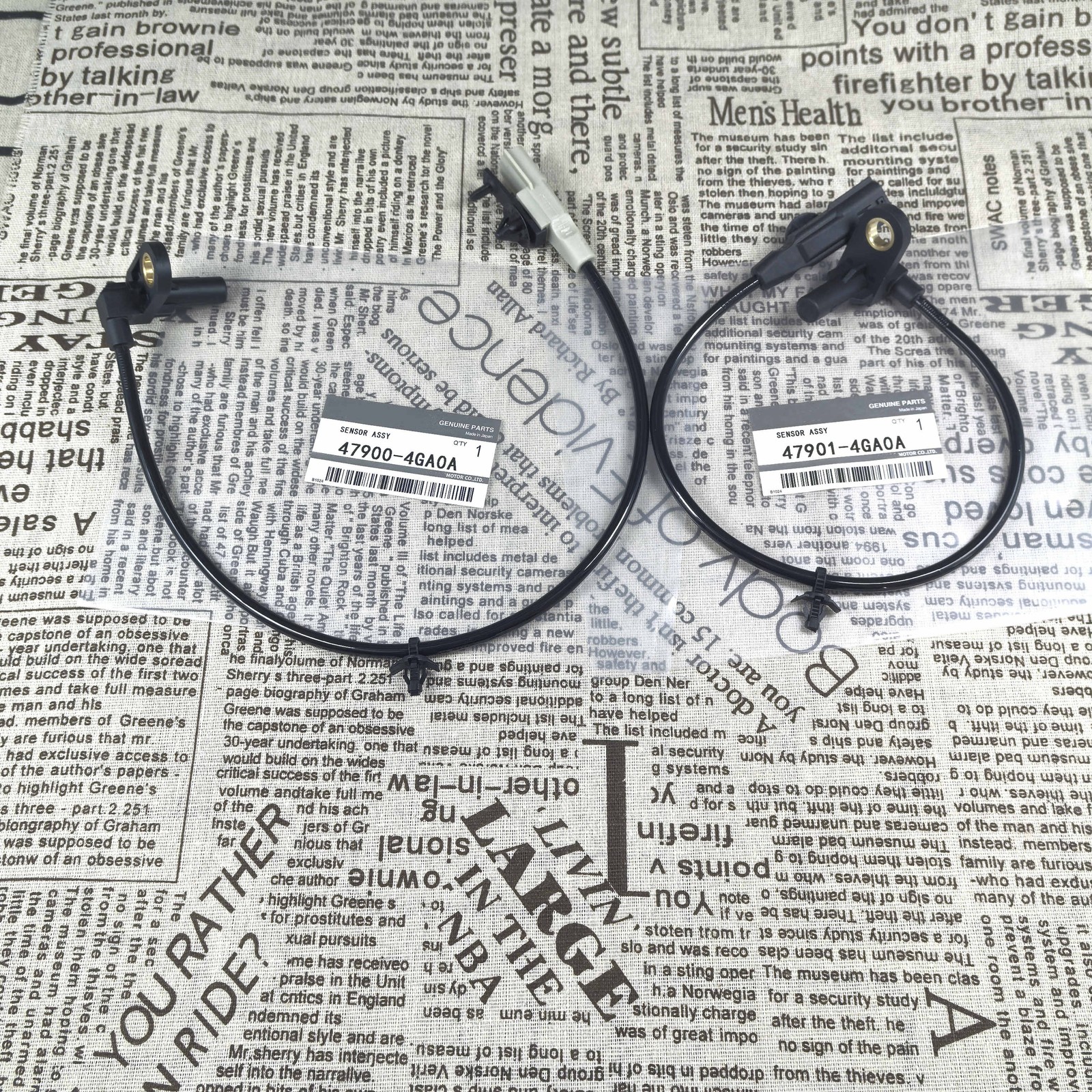 OEM ABS Wheel Speed Sensor Rear Left & Right Fit Infiniti Q50 2014-2022 Q60