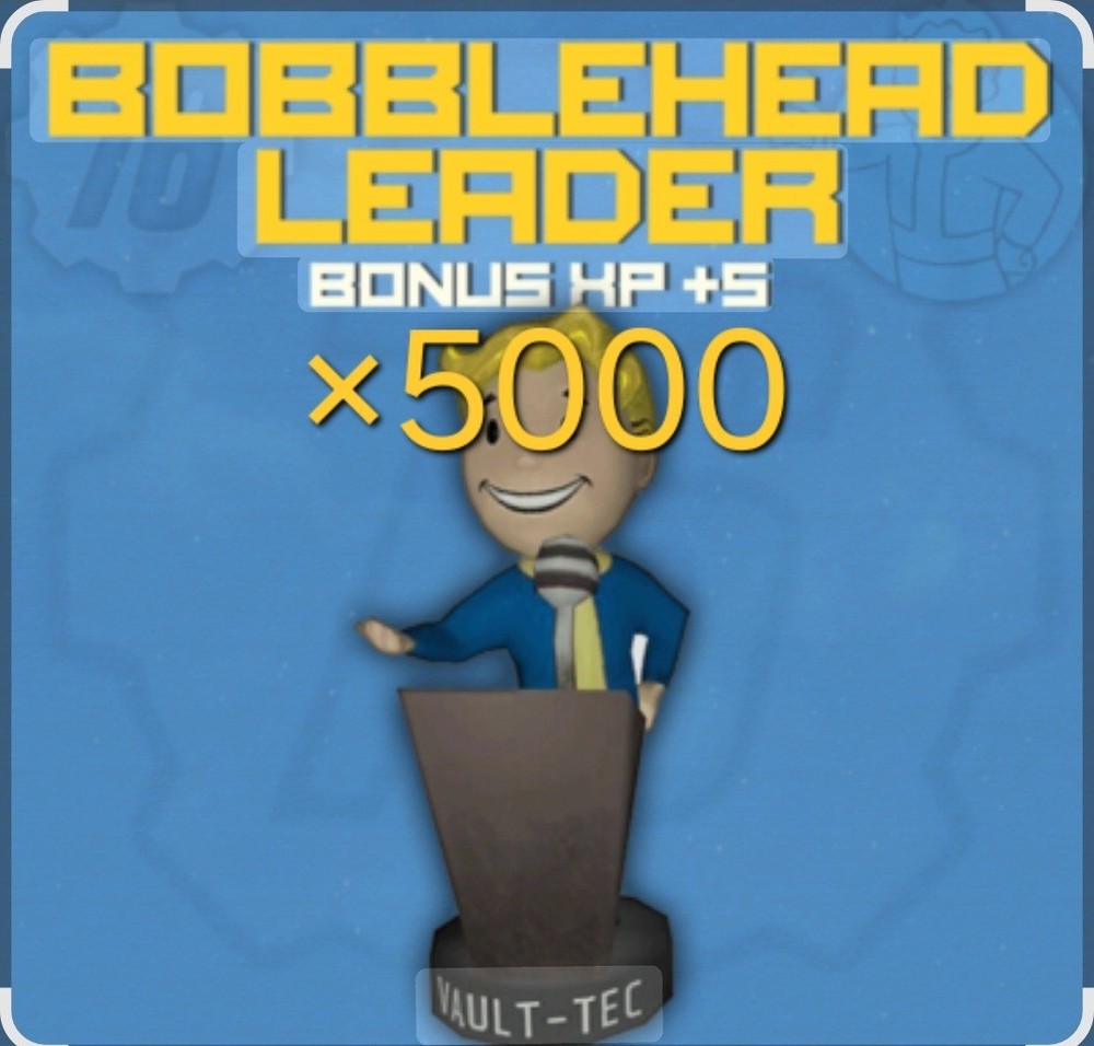 Fallout 76 Bobblehead Leader Xbox X5000