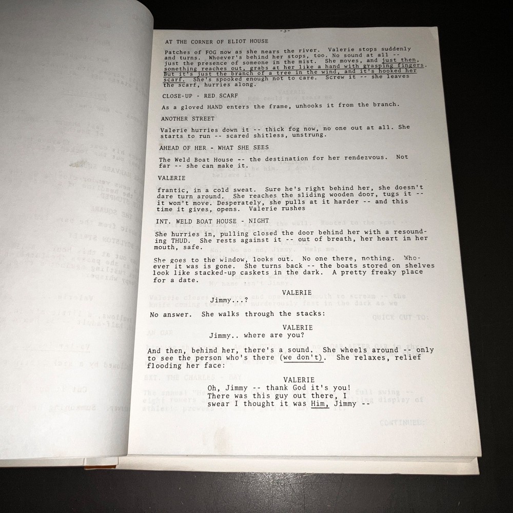 SHARP PRACTICE (1987) Rare Unmade Lawrence D. Cohen Script For John Farris Novel