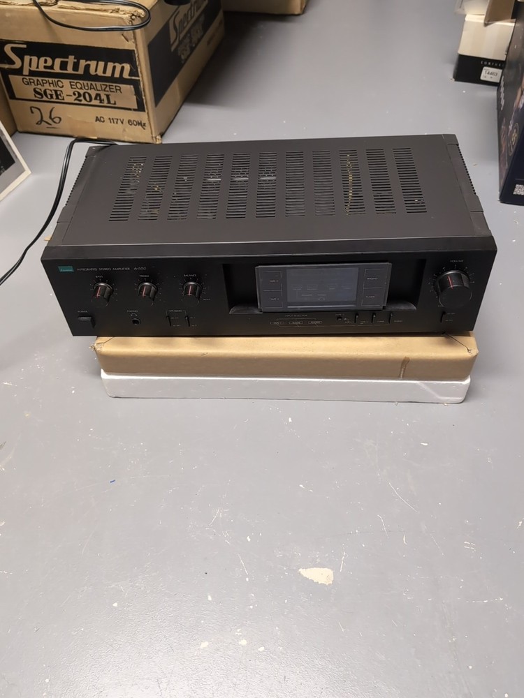 SANSUI Integrated Stereo Amplifier A-550