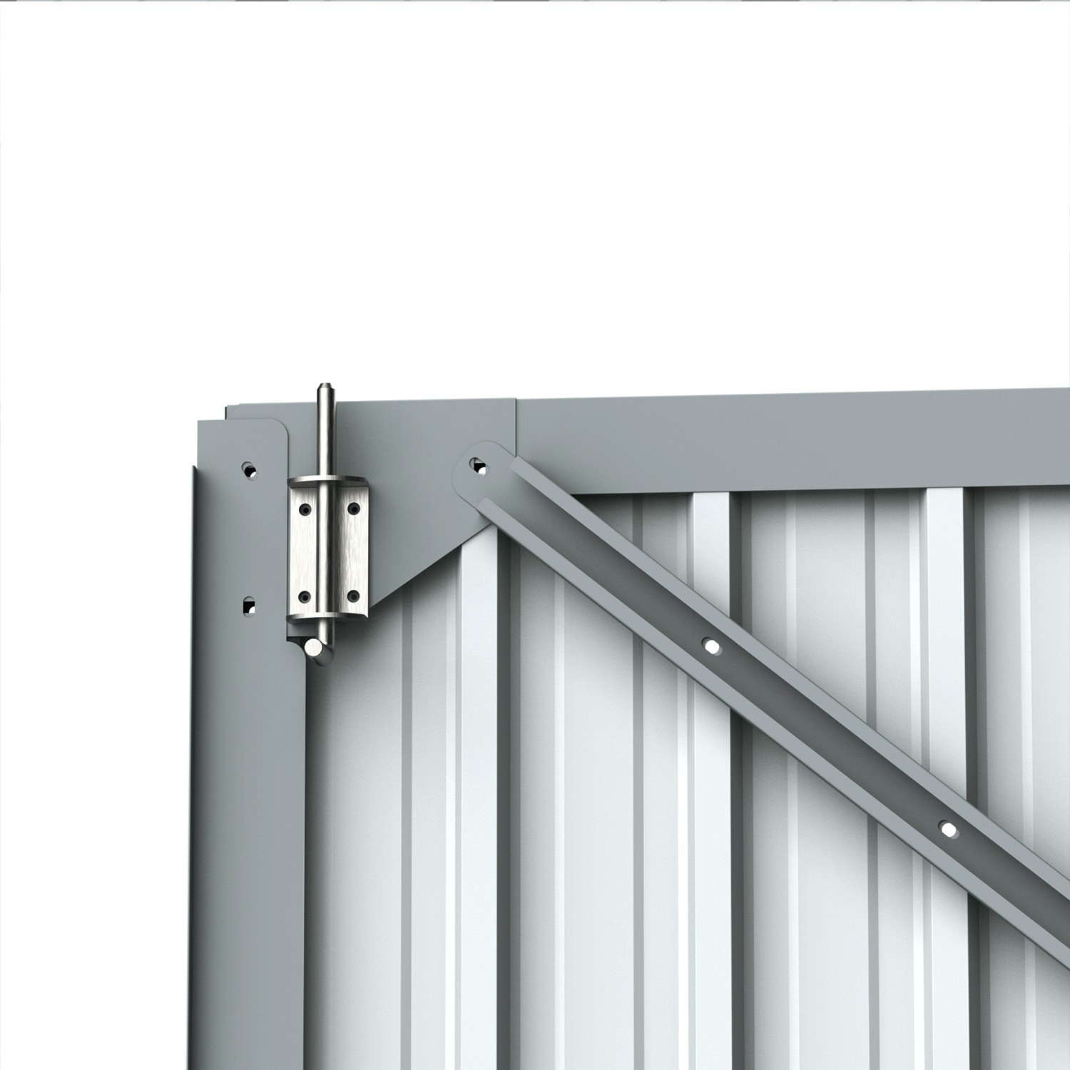 NEW 20'x13' Galvanized Metal Garage Shed Outdoor Storage Shed for Vehicle/Garden