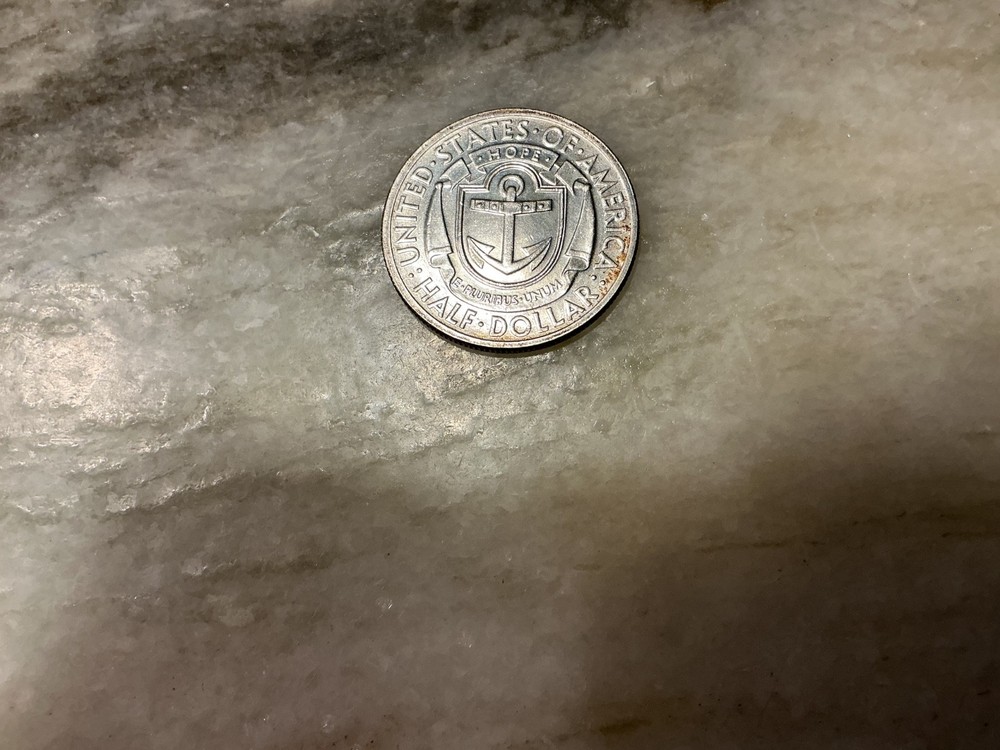 1936 Rhode Island Silver Commemorative Half Dollar