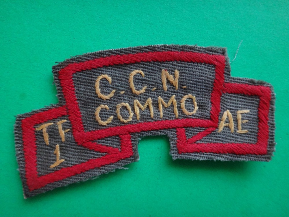 Task Force 1 Advisory Element TF1AE CCN COMMO Hand Sewn Patch from Vietnam War