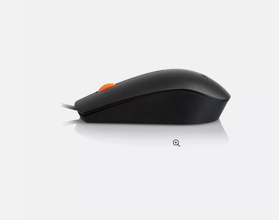 Lenovo 4Y50R20863 Essential USB Mouse - Black
