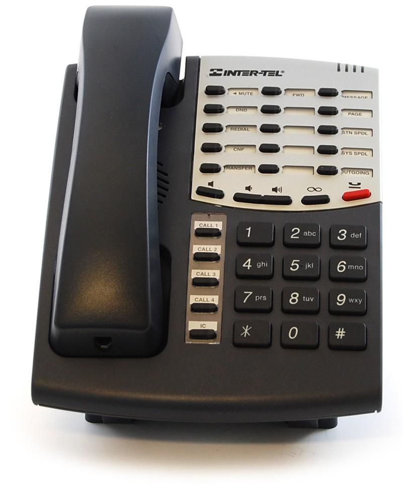 Fully Refurbished Intertel Axxess 550.8500 Basic Digital Phone (Charcoal)