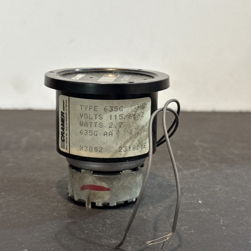 Cramer 635G Panel Mount Timer 635G