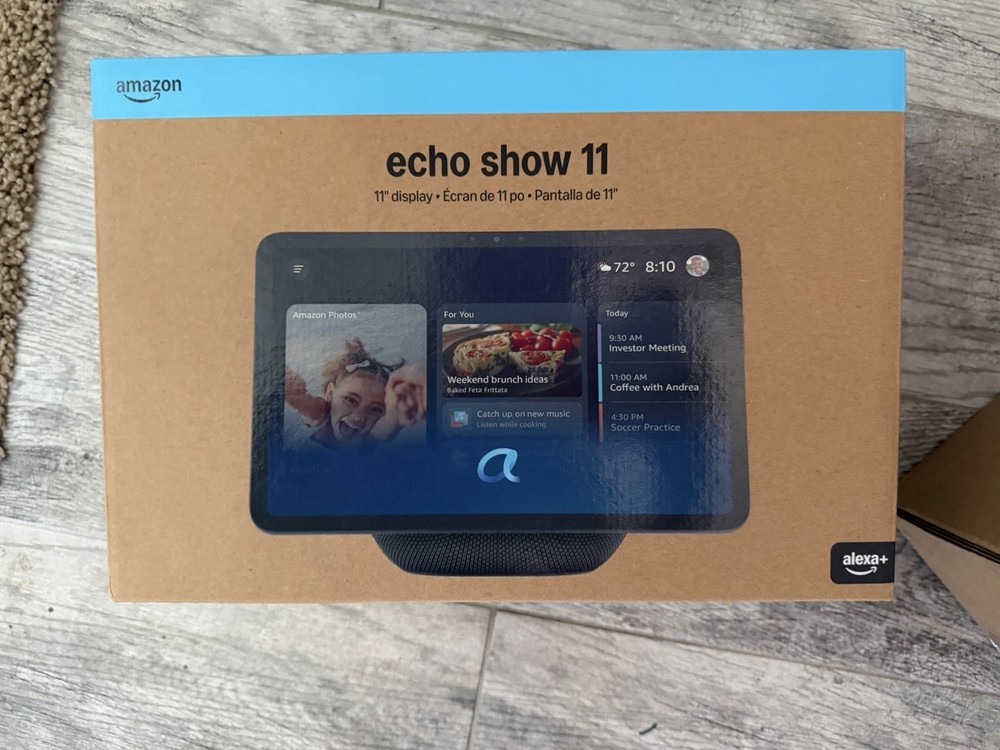 NEW Amazon Echo Show 11” w/ Alexa+ - Graphite - Spatial Audio - LATEST MODEL