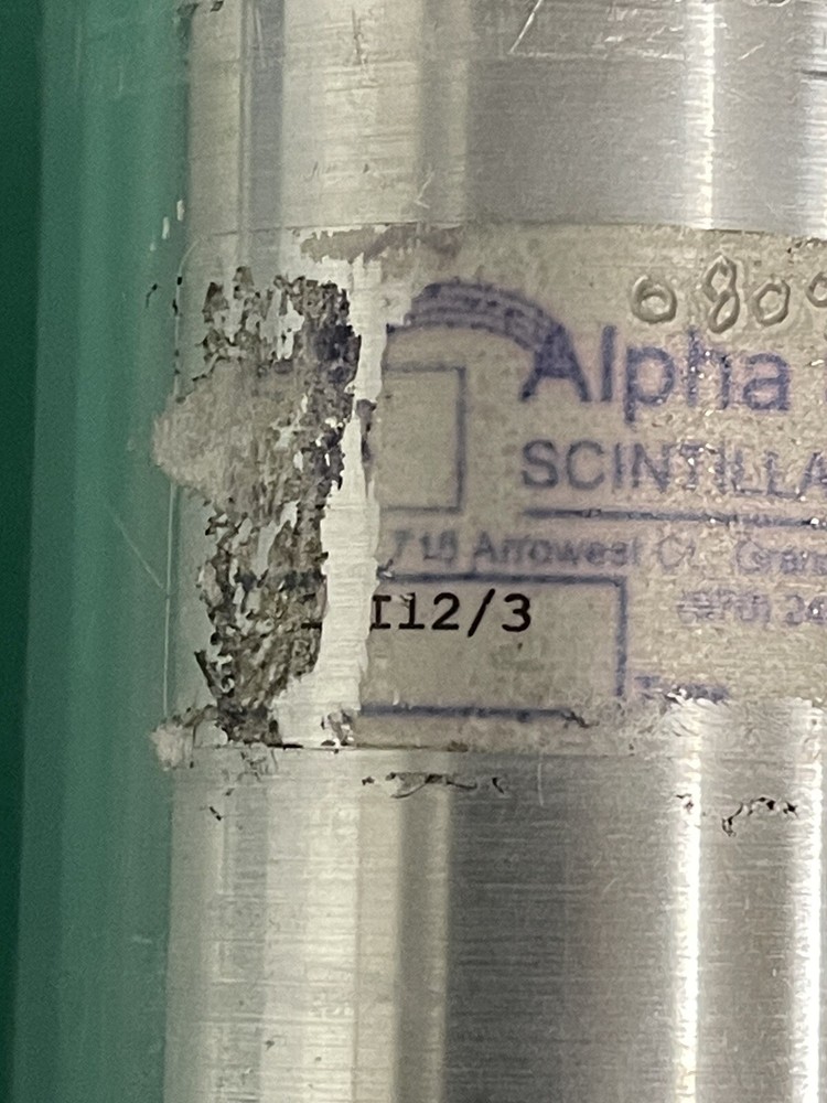 Alpha Spectra Scintillation Detector