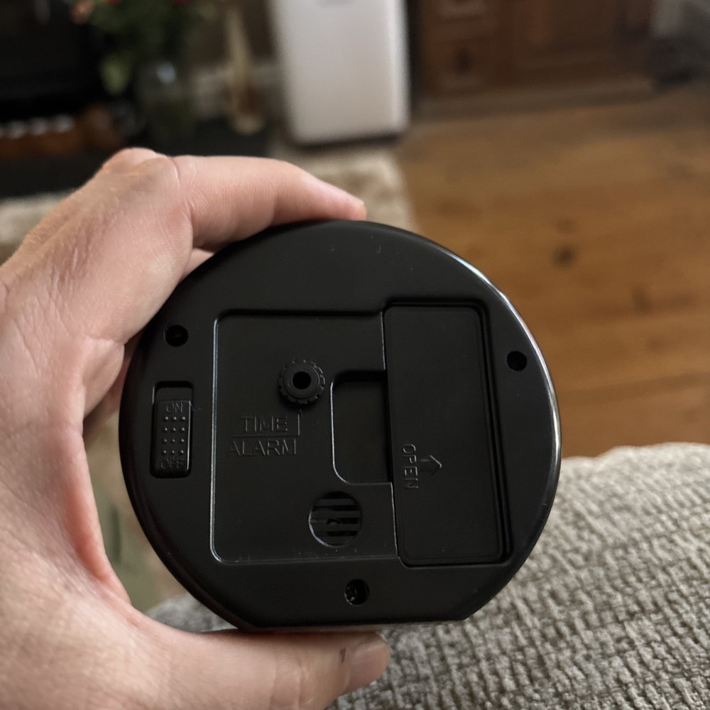 Seiko Alarm Clock Small Quiet and portable.