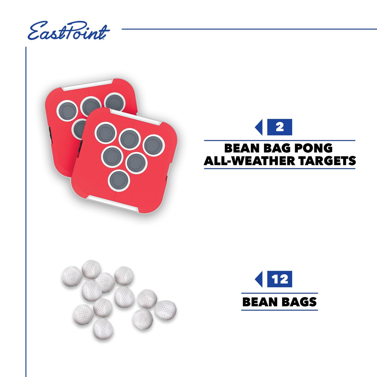 Bean Bag Pong Cornhole Game