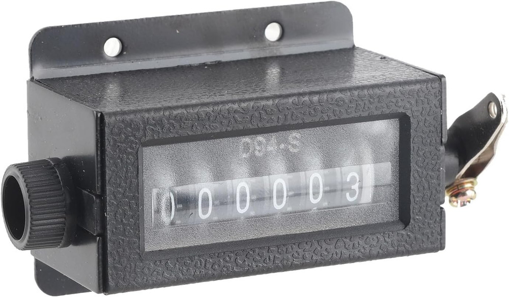 D94-S 6 Digit Counter Digital Tally Counter Resettable Mechanical Pulling Counte