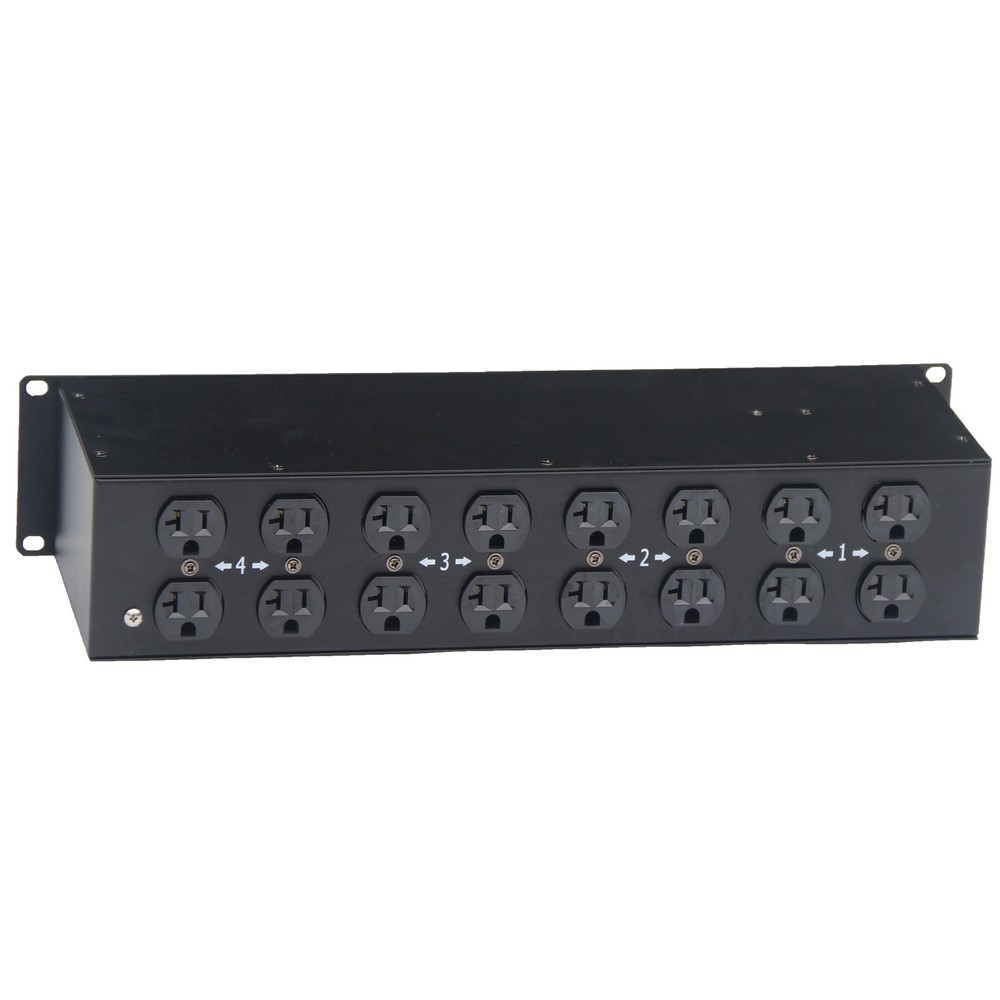 20A Edison Distribution Rack Panel Box