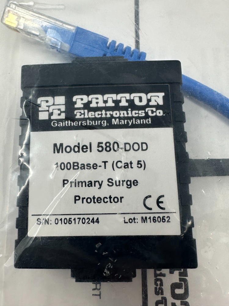 Patton Electronics 580-DOD | Brand New | High-Performance Data Networking Device