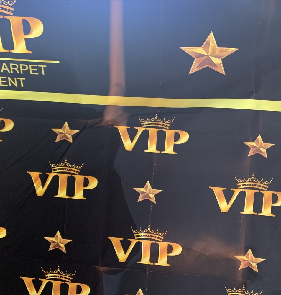 Backdrop VIP Red Carpet Event 85" X 60"