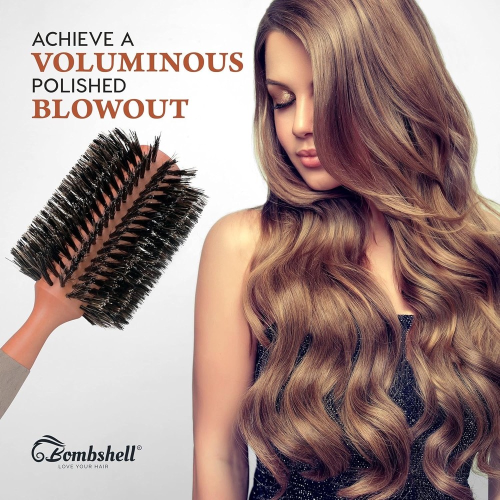 Detangling Boar Bristle Styling Brush