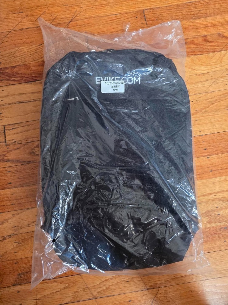 Evike "Patch Panel" EDC Morale Tactical Black Backpack