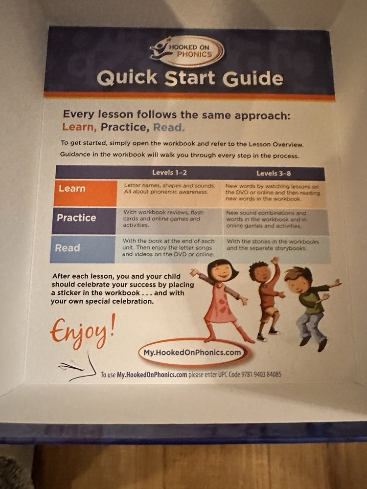 Hooked On Phonics Learn To Read Complete Set