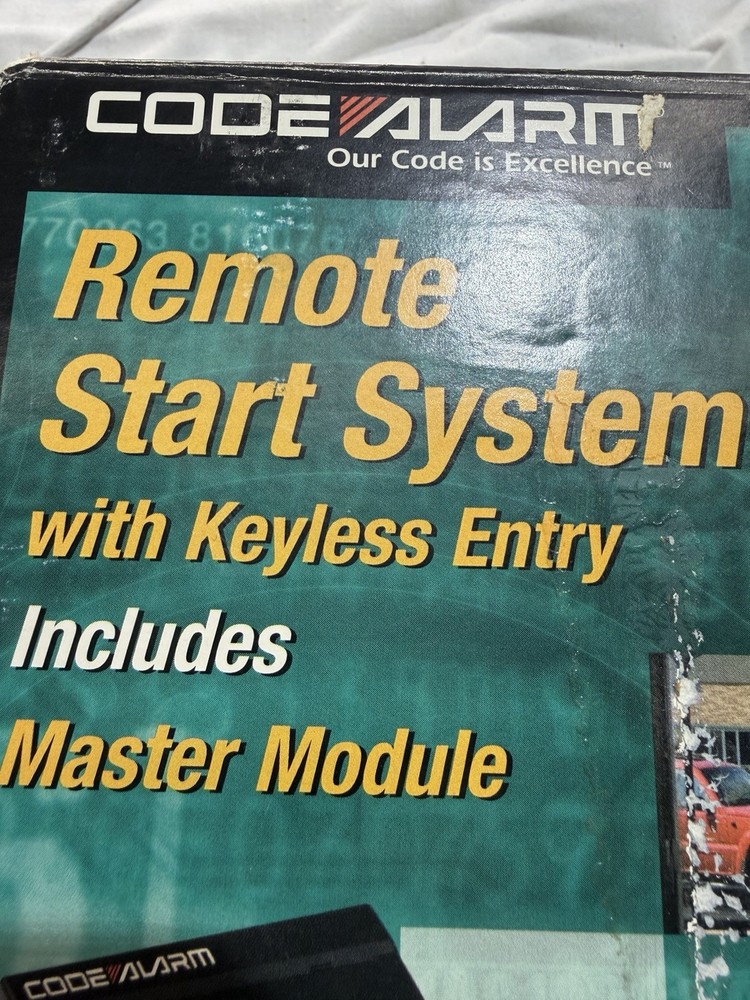 Code Alarm Elite CA-535425 Two-Way Remote Start Security System NEW￼