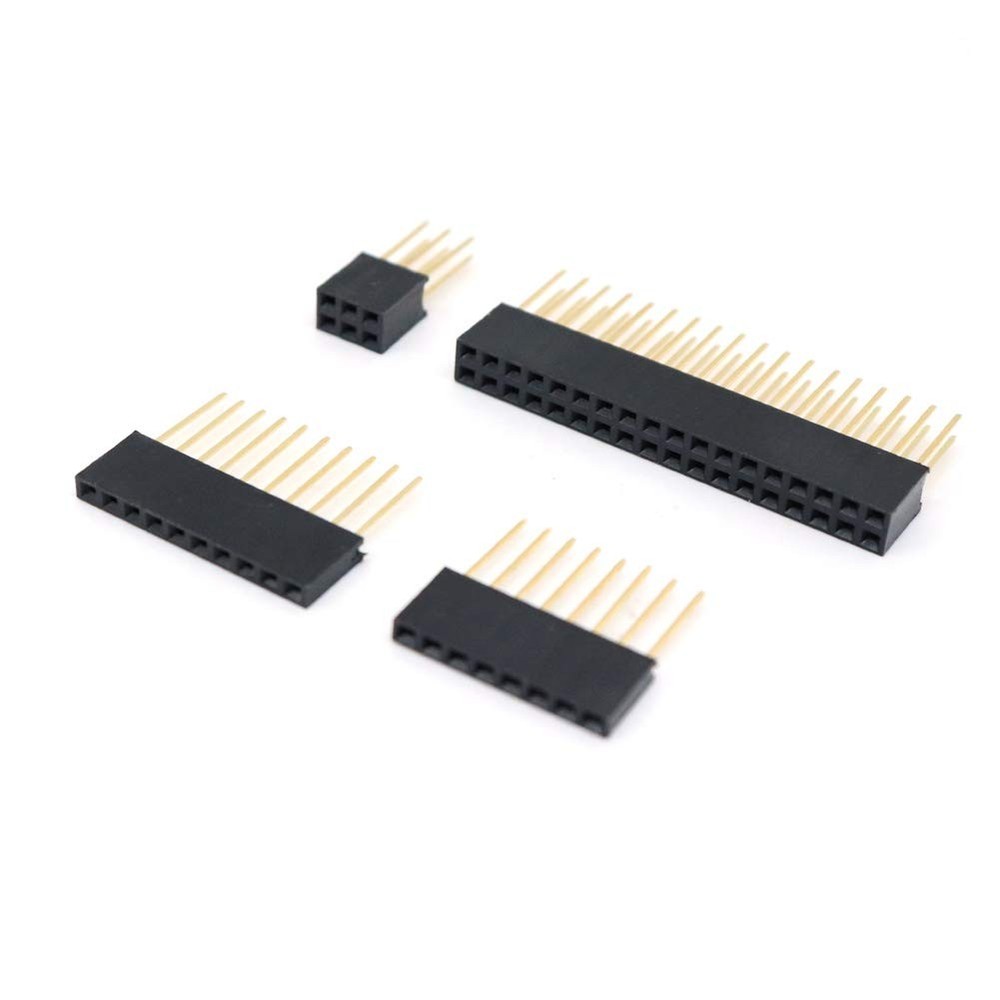 2 Sets Stacking Headers Pins Kit Female Headers Compatible with Arduino Mega