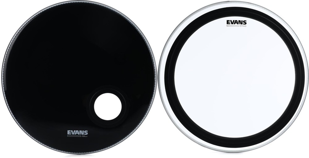 Evans Emad Bass Drum System Bundle - 22"