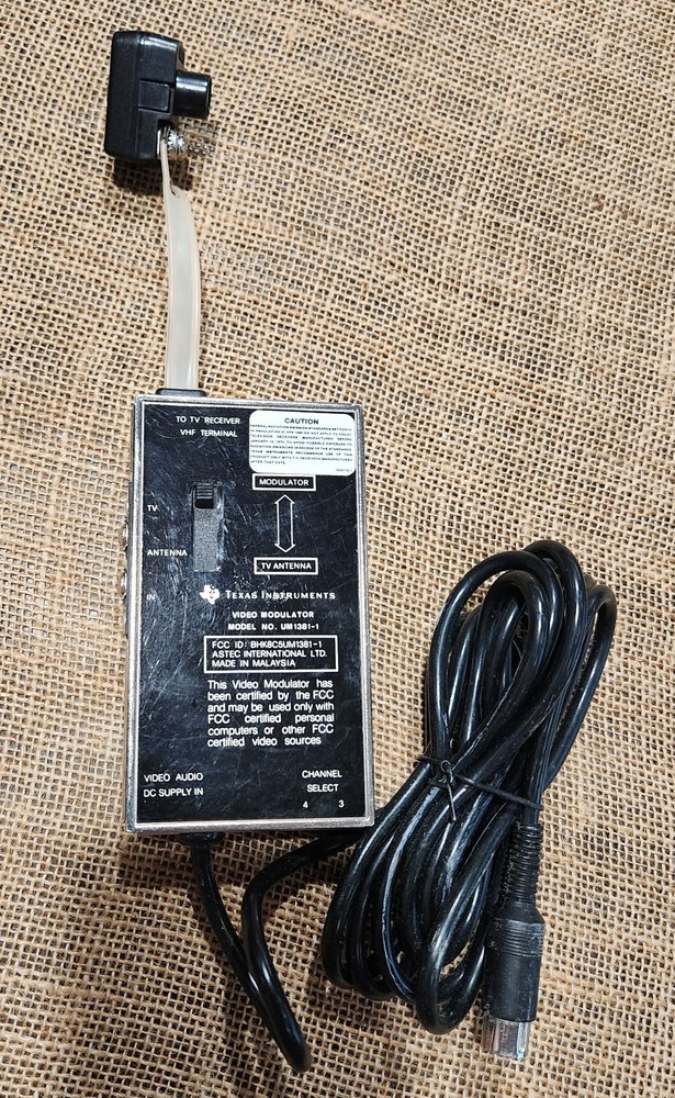 Vintage Texas Instruments TI 99/4A Home Computer System