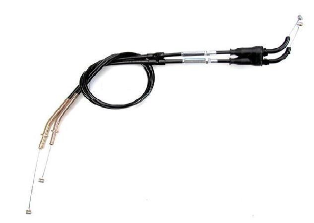 Motion Pro 04-0287 Black Vinyl Push/Pull Throttle Cable Set