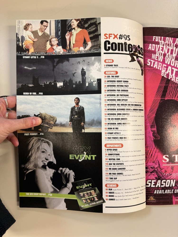 Buffy The Vampire Slayer 2000s 5 SFX Buffy Feature Article MAGAZINES BUNDLE