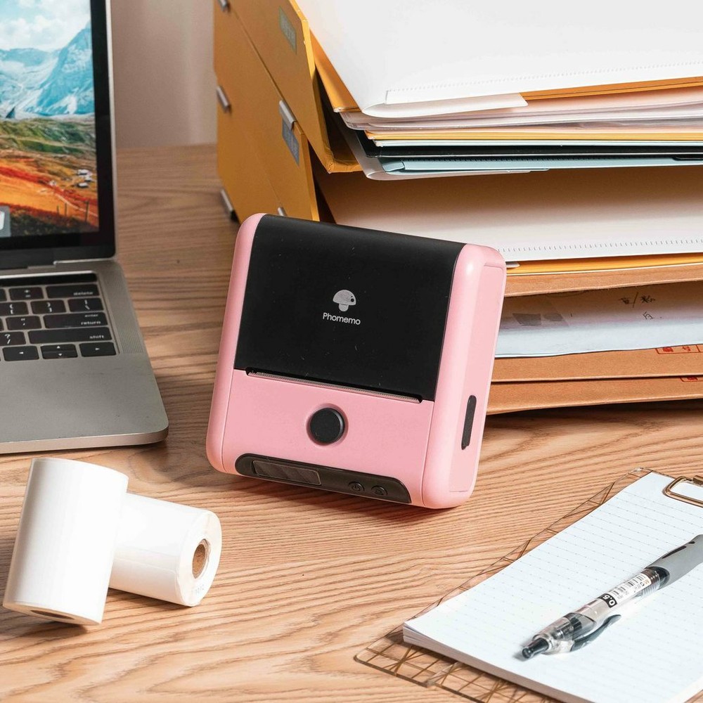 Phomemo M200 Thermal Label Maker Mobile Printer Wireless Mini Bluetooth Printer