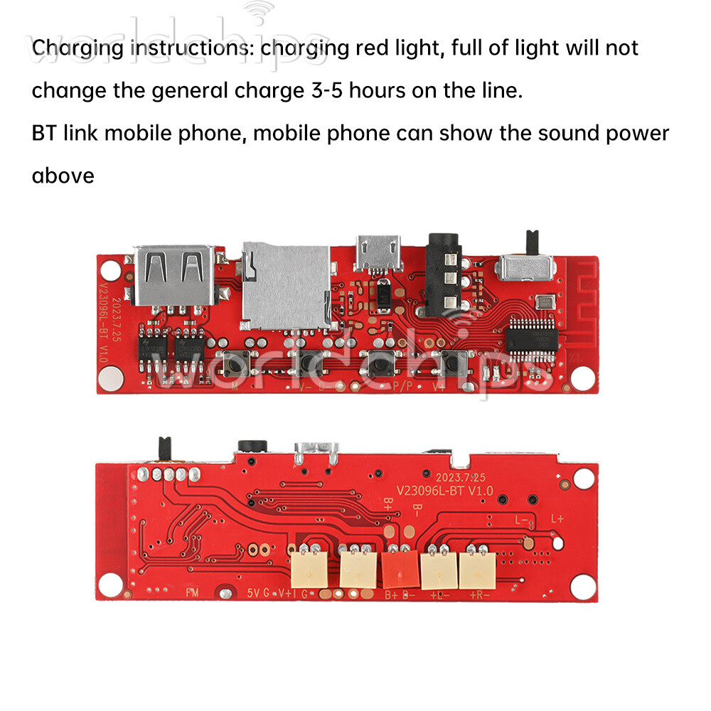 Multifunctional Bluetooth Audio Circuit Amplifier Board V96 DIY Bluetooth Module