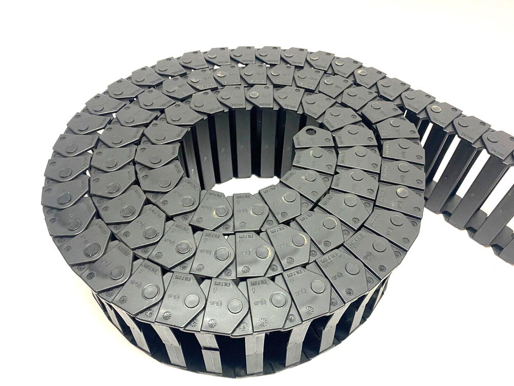 Igus E16.7.075 Energy Chain Cable Carrier Single Side Exit 8ft Length