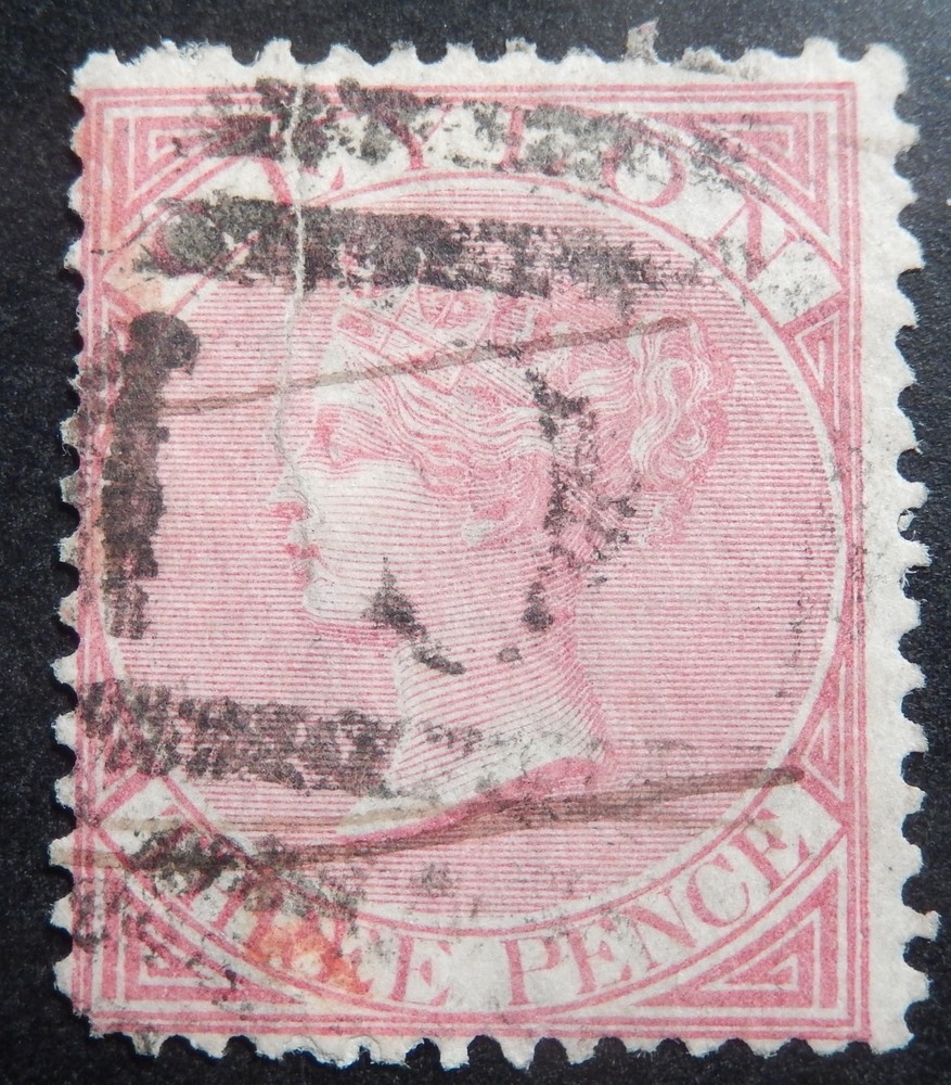 Ceylon Scott # 62, Used