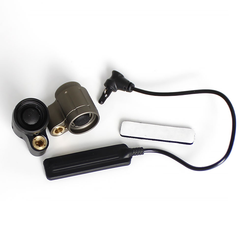 For M300 M600 Replace Dual Function Tailcap Light Switch +Crane Pressure Switch