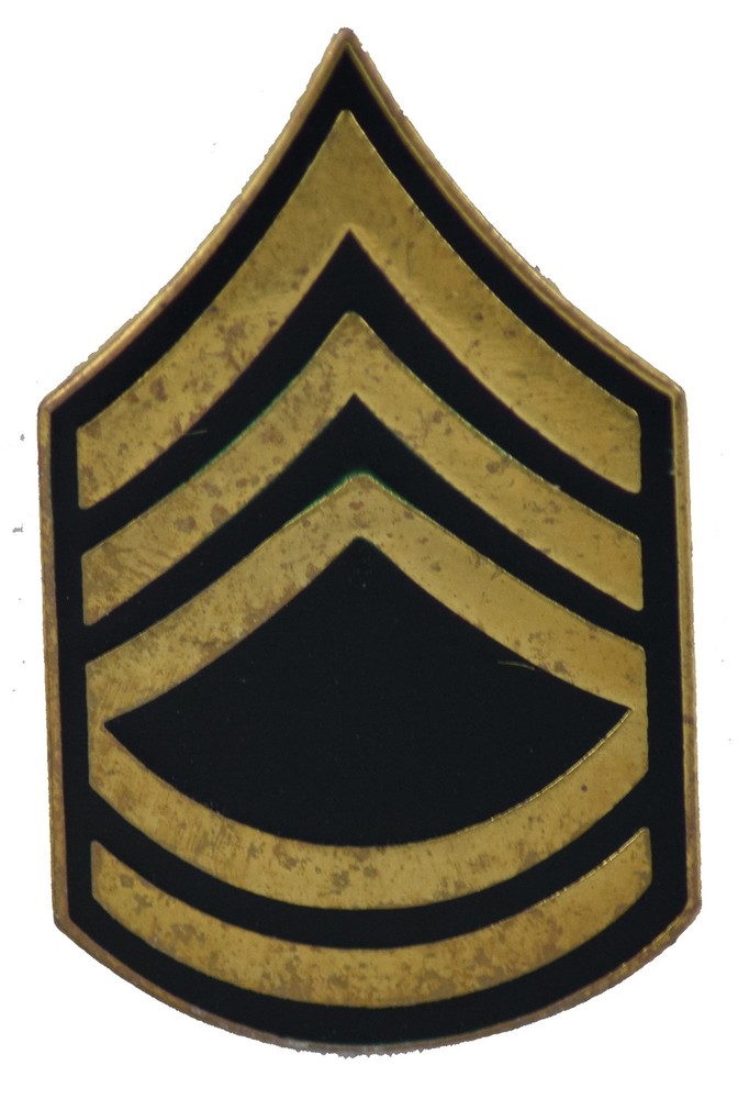 USA SERGEANT FIRST CLASS E-7 HAT PIN