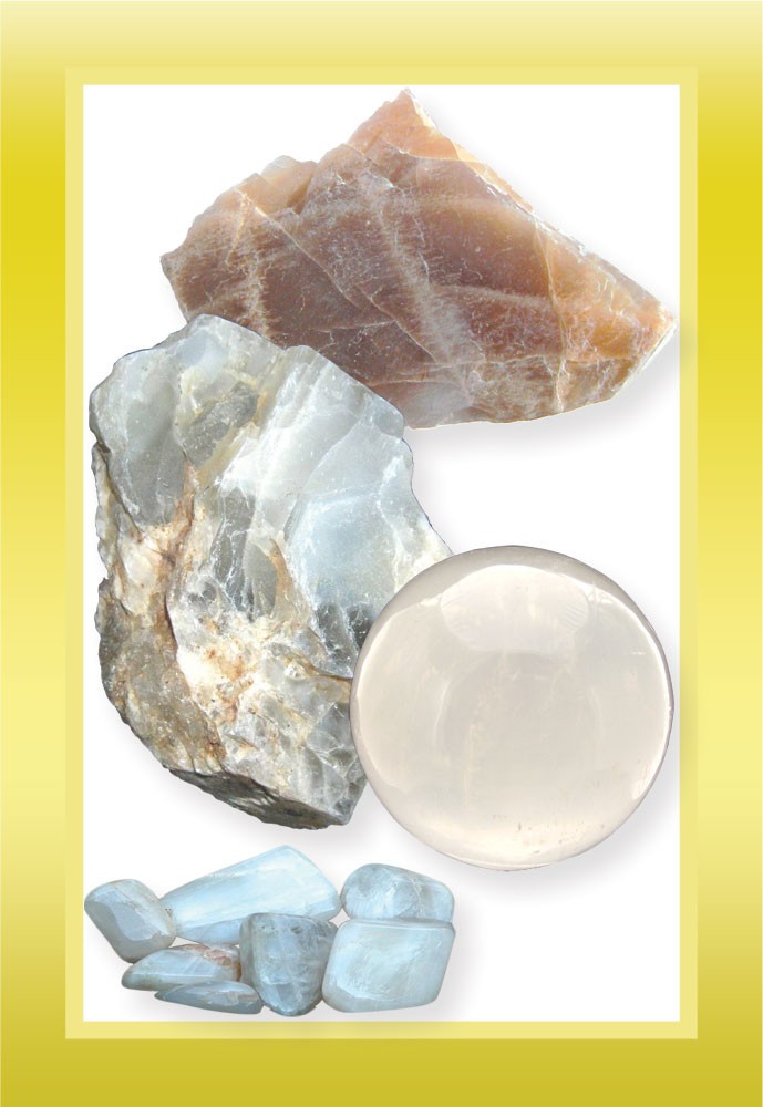 Crystals & Stones Learning Cards - Living Magick Learning Cards - Self Study
