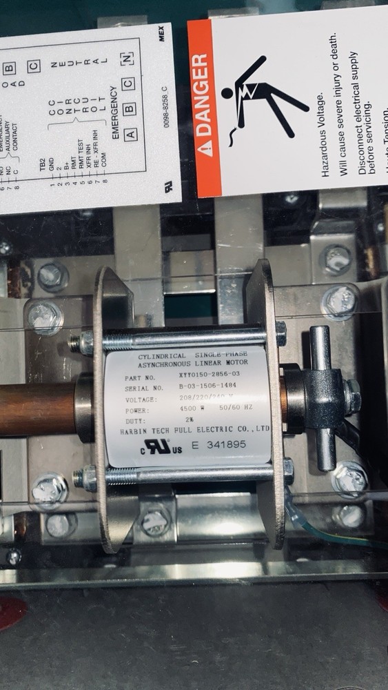 Cummins Automatic Transfer Switch 150 Amps 208V 3 Pole OTECB - 1616357