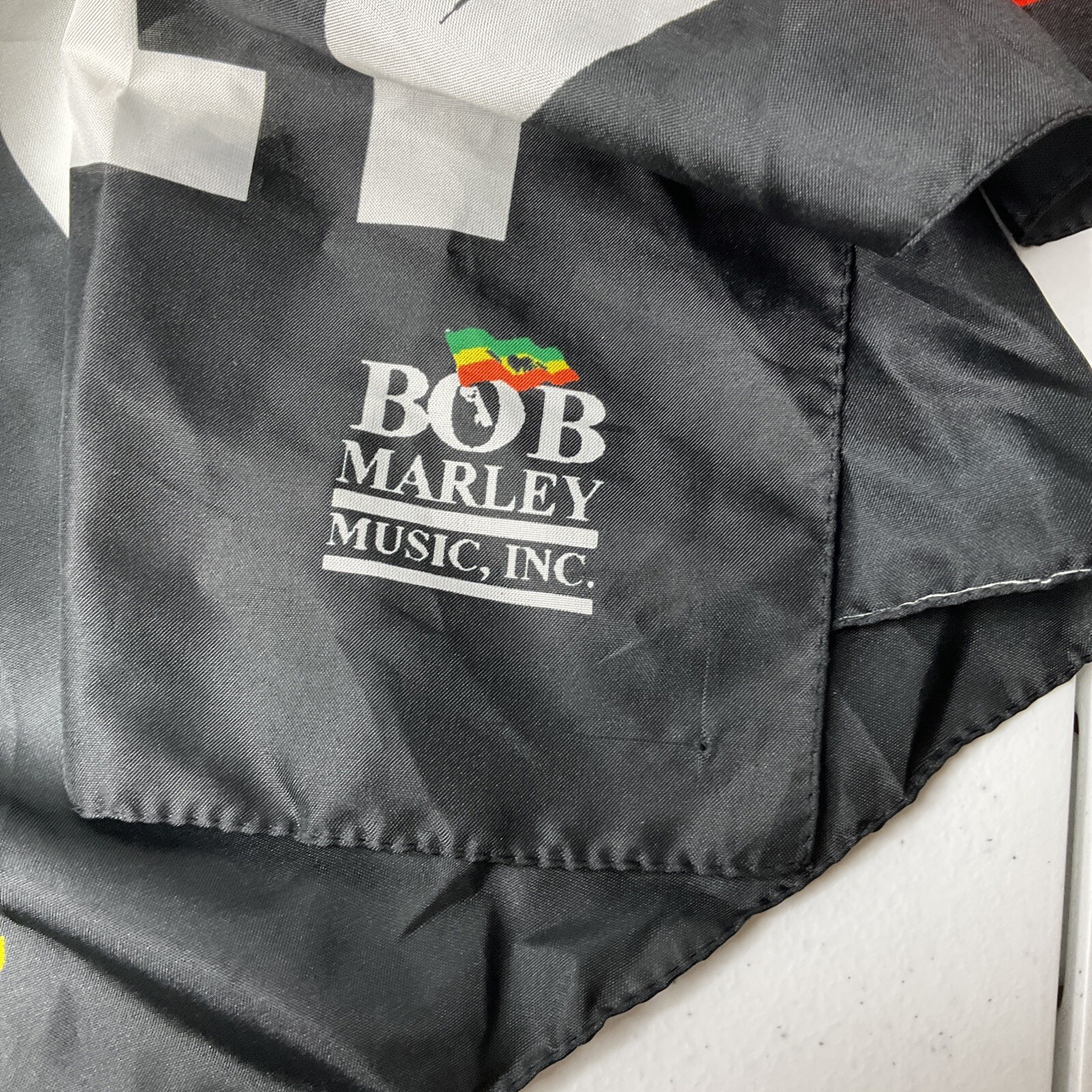 Vintage Bob Marley One Love Reggae Rasta Banner Wall Hanging Decor Y2K Year 2000