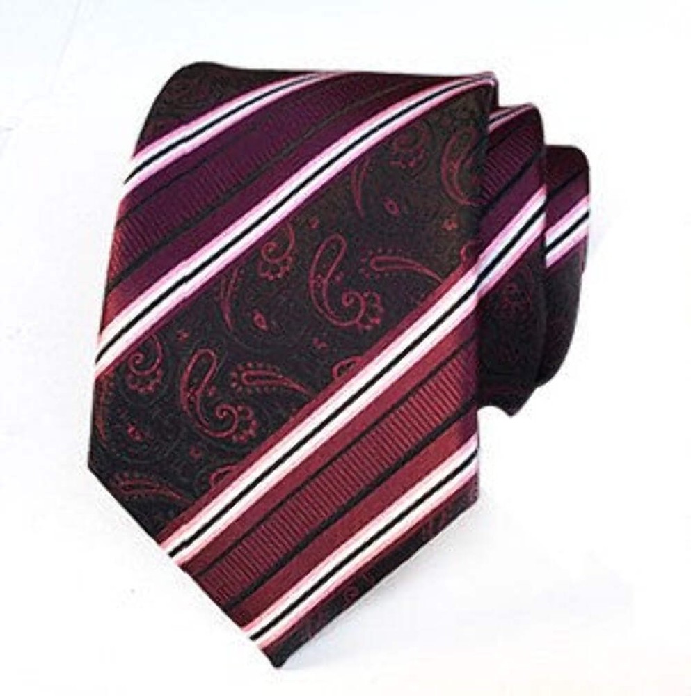 Brandy / Onyx / Blush Silk Necktie Set