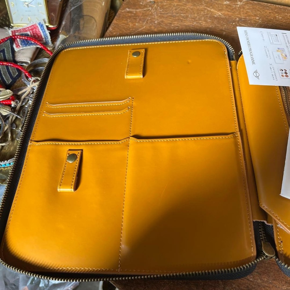 Mini Genuine Document Case Car Registration Holder