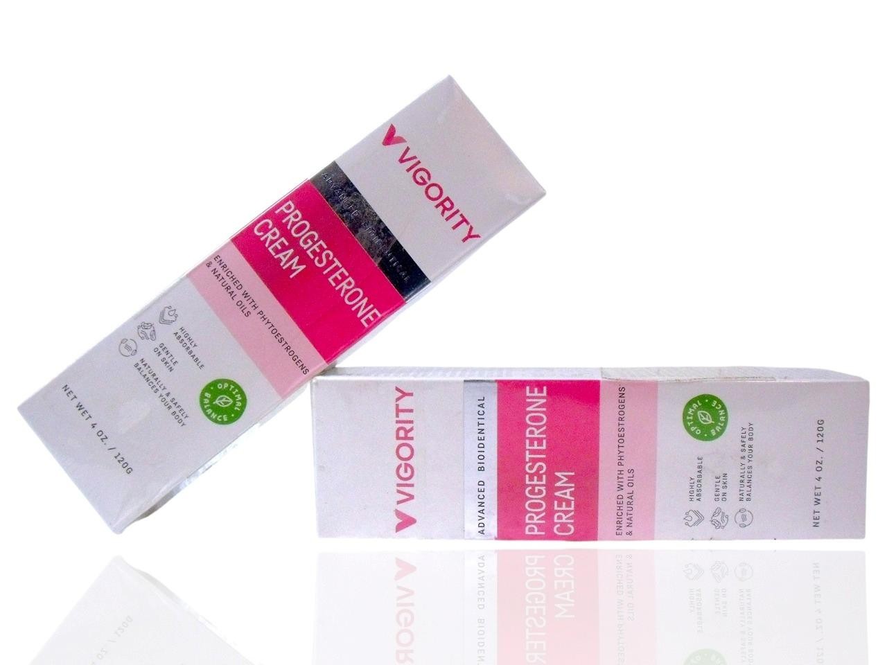 (2-Pack) Progesterone Cream for Women Menopause Relief Natural Bioidentical, New