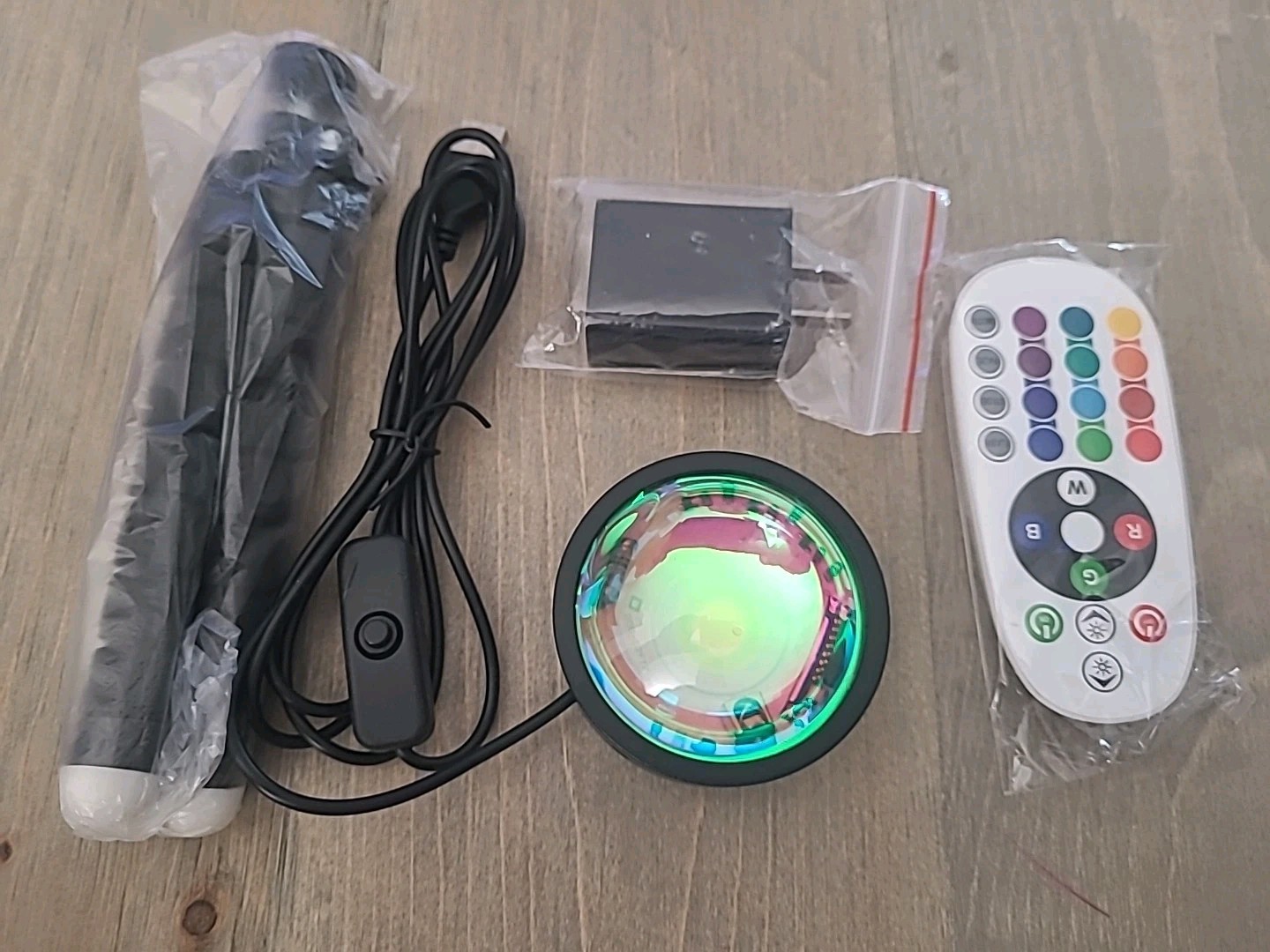 Sunset Lamp Projector LED Light APP Remote Control 16 Colors Tripod Room Decor