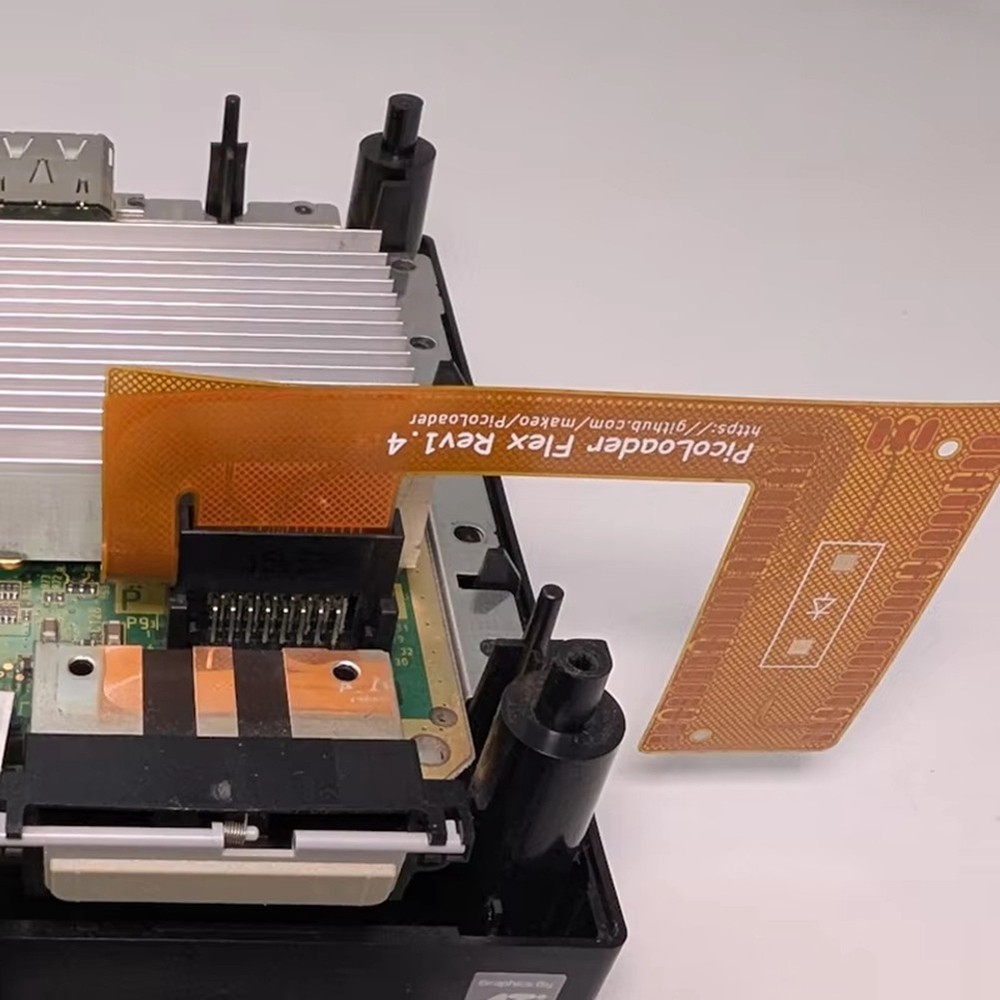 Picoloader Based on RP2040 for Solderless Optical Drive3468
